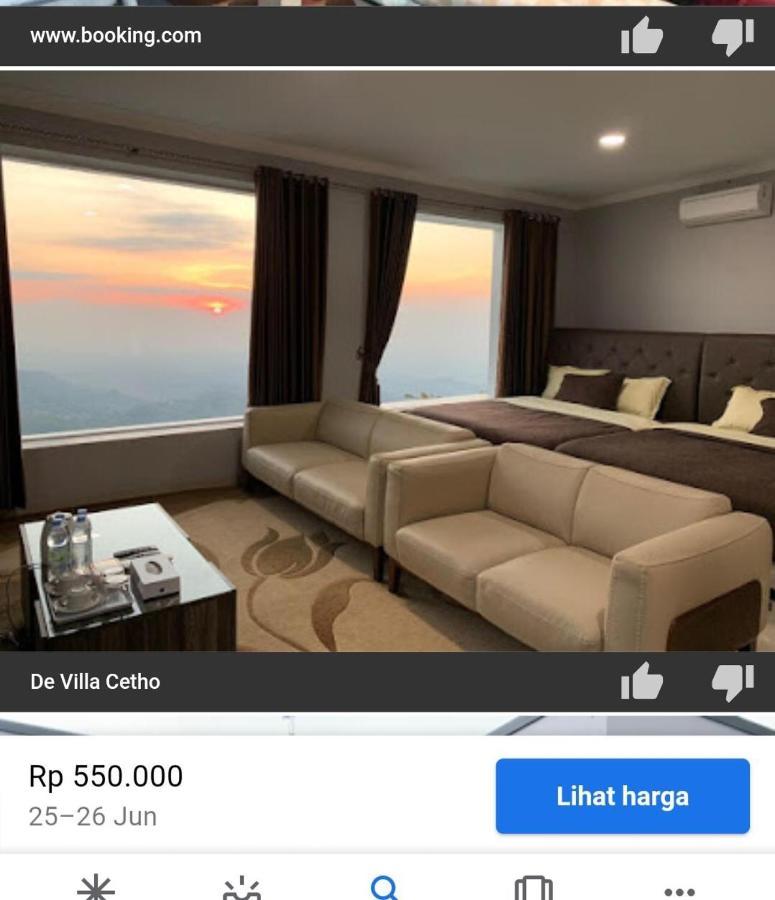 De Villa Cetho Karanganyar  Kültér fotó